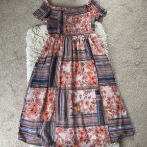 Xhilaration size small boho style midi dress